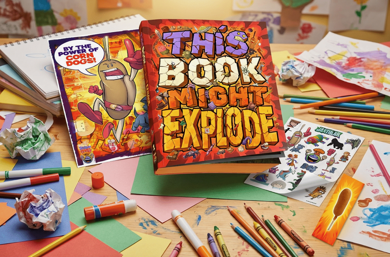 This Book Might Explode! - Extra Copy - Volume One + Goodie Pack ...